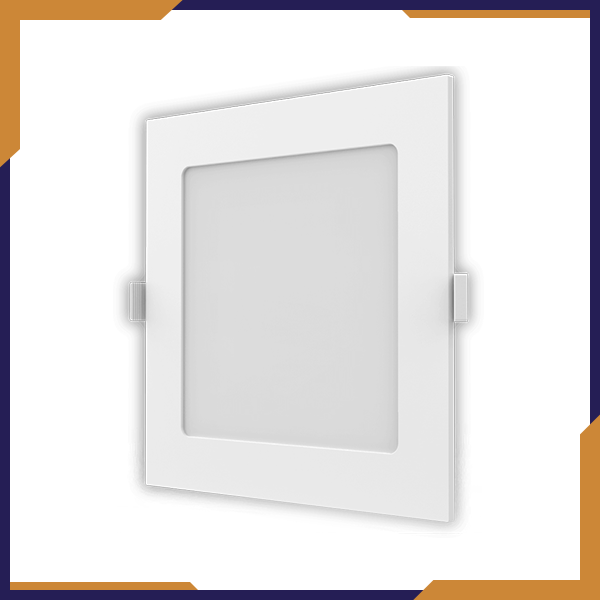 Đèn LED Downlight âm trần vuông 12W DLS06 SLIM